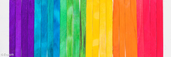 Regenbogenfarben