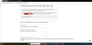 Formular des AVV